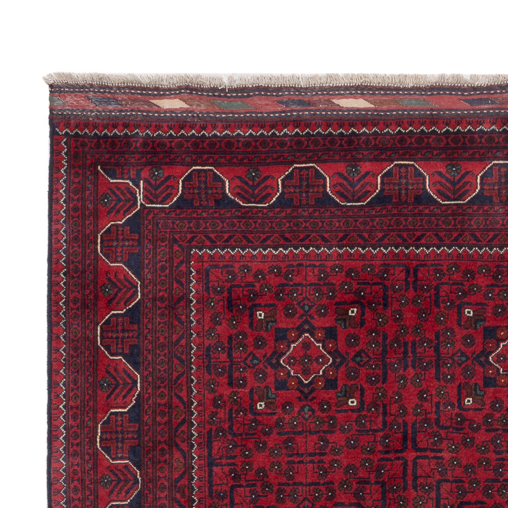 Khal Mohammadi Tappeto 197x296cm - Tappeto orientale - rosso scuro