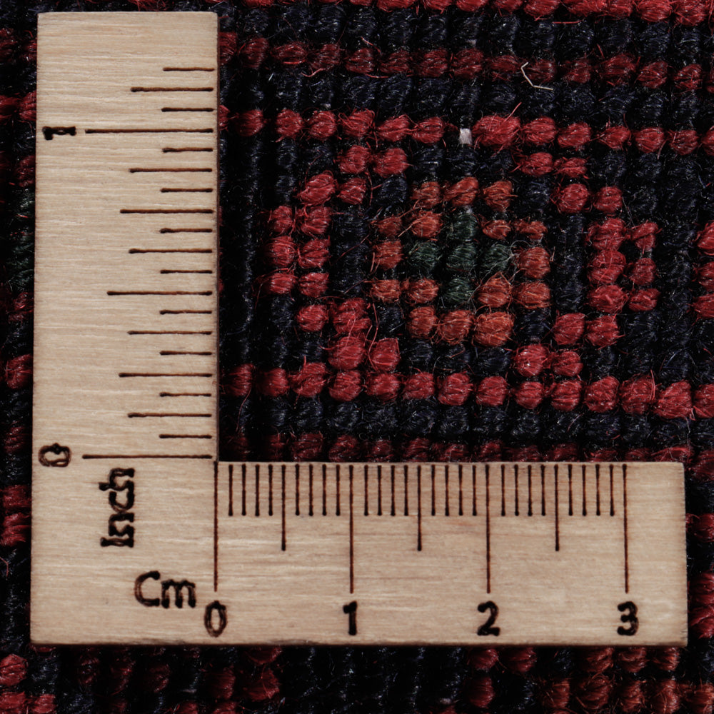 Afghan Teppich - Kunduz - 282 x 201 cm - dunkelrot