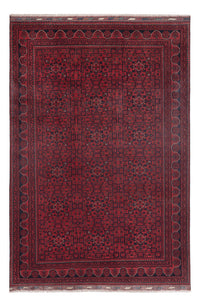 Afghan Teppich - Kunduz - 287 x 195 cm - dunkelrot