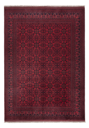 Afghan Teppich - Royal - 288 x 202 cm - dunkelrot