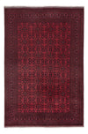 Tapis afghan 197x290cm - Tapis oriental - Rectangle / Rouge foncé / 197 x 290 cm Rectangle