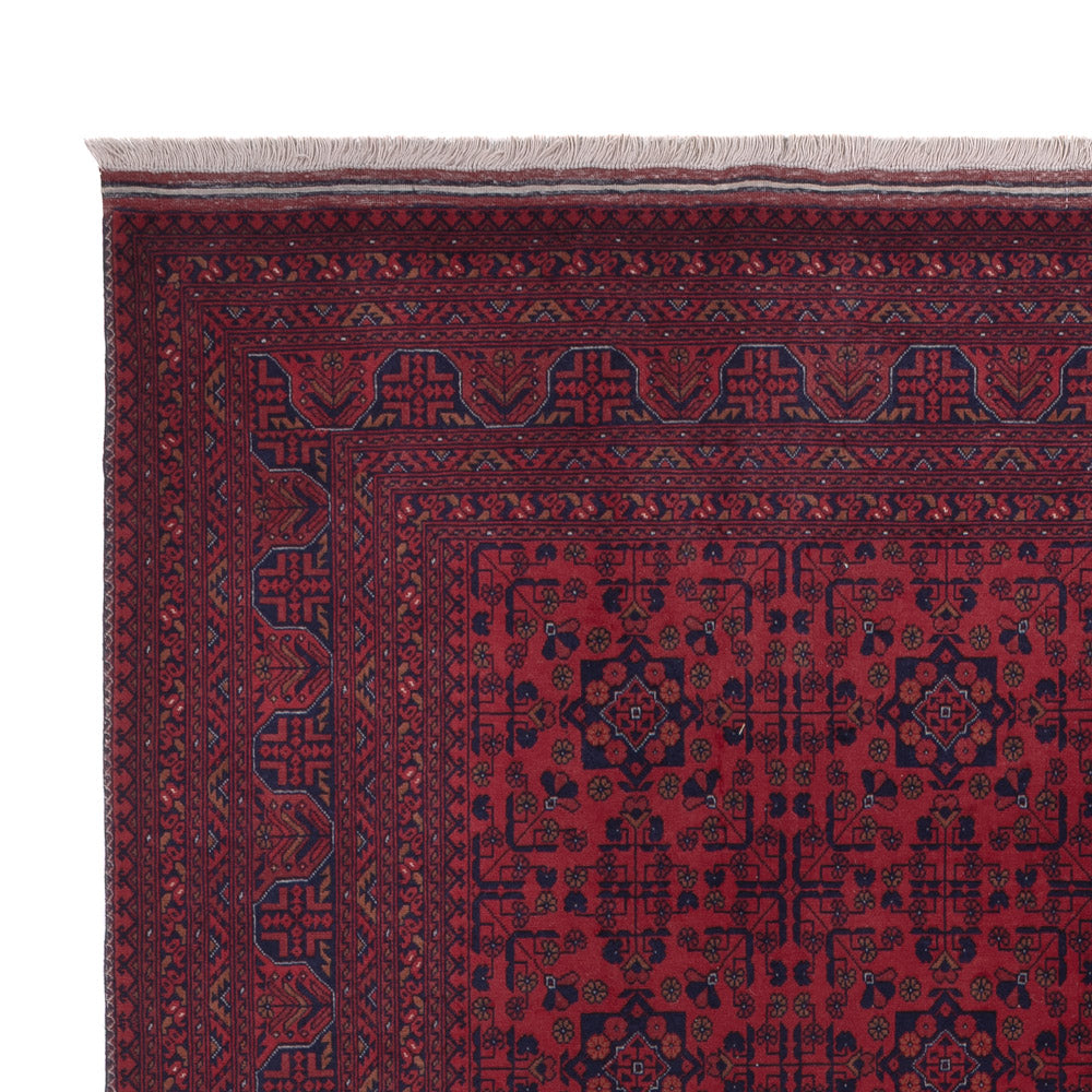 Afghan Teppich - Royal - 290 x 201 cm - dunkelrot