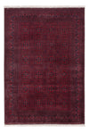 Afghan Teppich 202x286cm - Orientteppich - Rechteckig / Dunkelrot / 202 x 286 cm Rechteckig