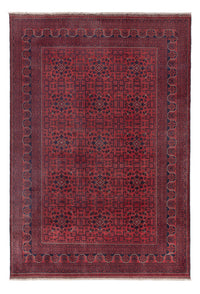 Afghan Teppich - Kunduz - 286 x 200 cm - dunkelrot