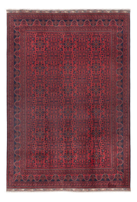 Afghan Teppich - Kunduz - 290 x 197 cm - hellrot