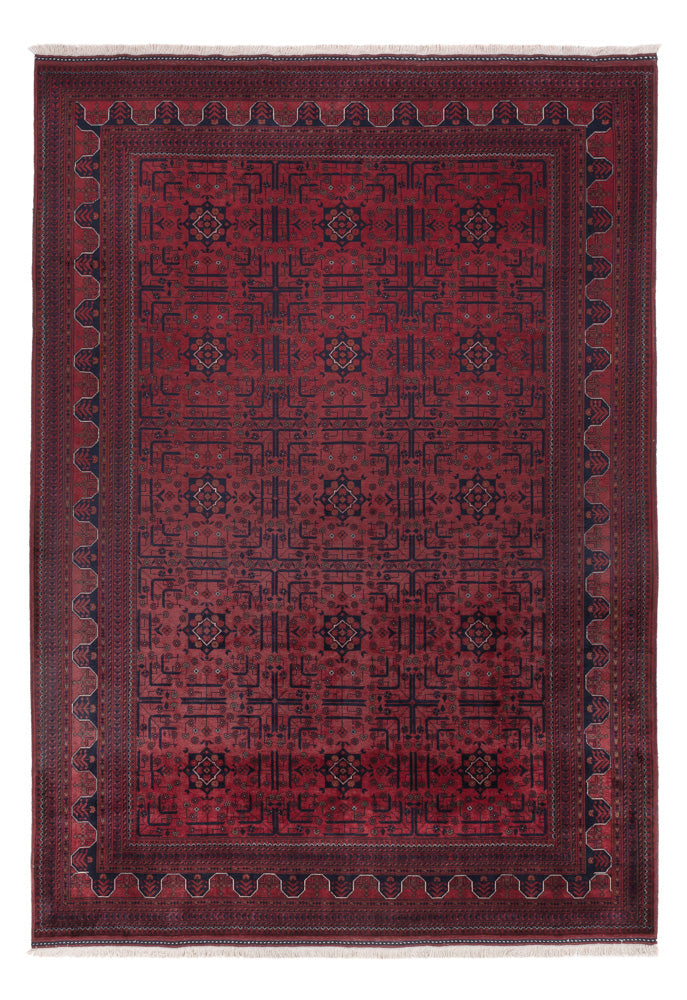 Afghan Teppich - Royal - 288 x 198 cm - dunkelrot