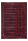 Tapis afghan 200x288cm - Tapis oriental - Rectangle / Rouge foncé / 200 x 288 cm Rectangle