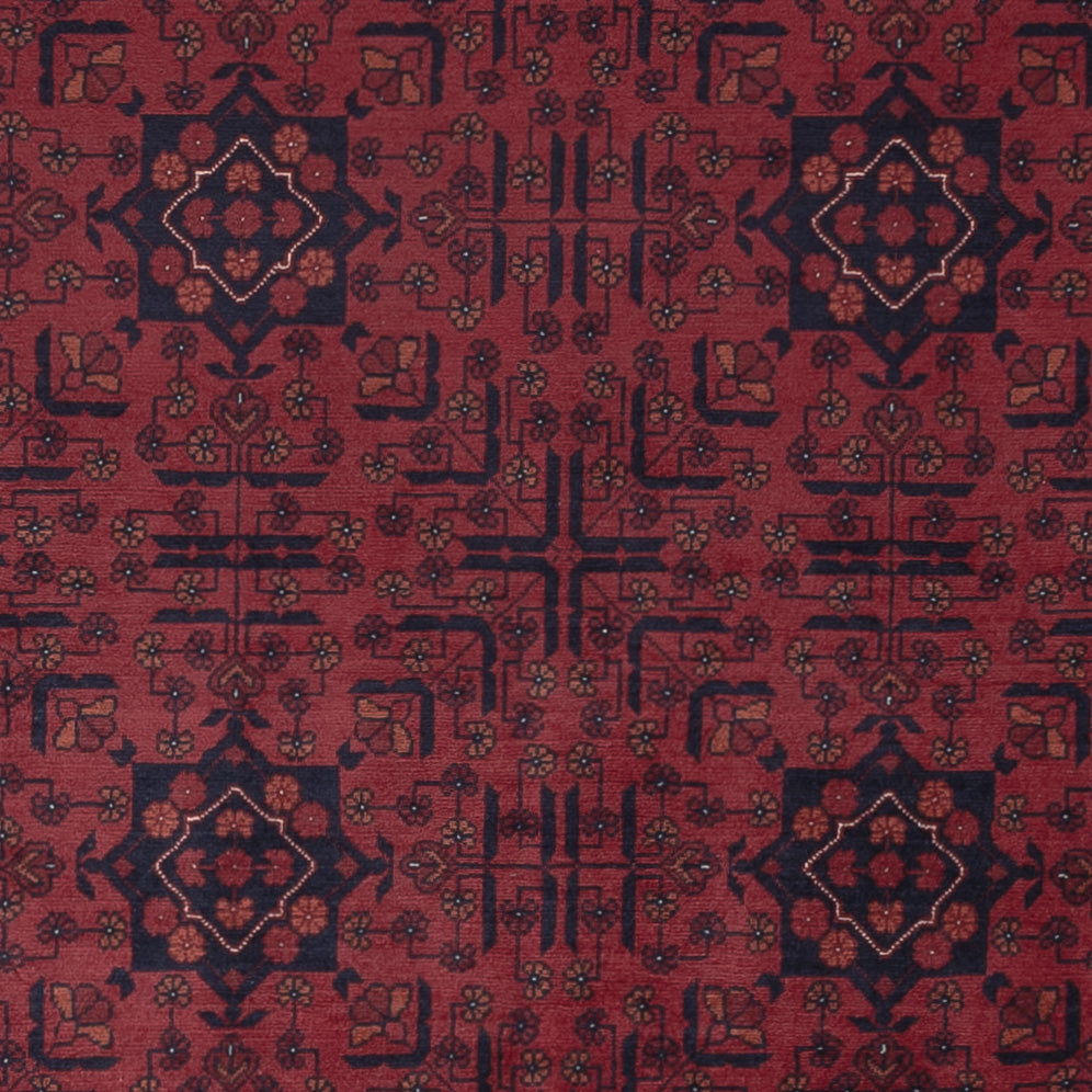 Afghan Teppich - Royal - 281 x 199 cm - dunkelrot