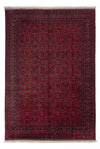 Tapis afghan 196x293cm - Tapis oriental - rouge foncé - Rectangle / Rouge foncé / 196 x 293 cm Rectangle