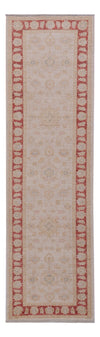 Ziegler Teppich 68x243cm - Orientteppich - Läufer / Hellbeige / 68 x 243 cm Läufer