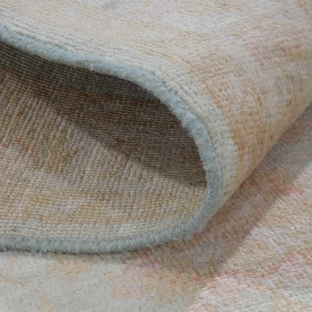 Läufer Ziegler - 255 x 83 cm - hellblau