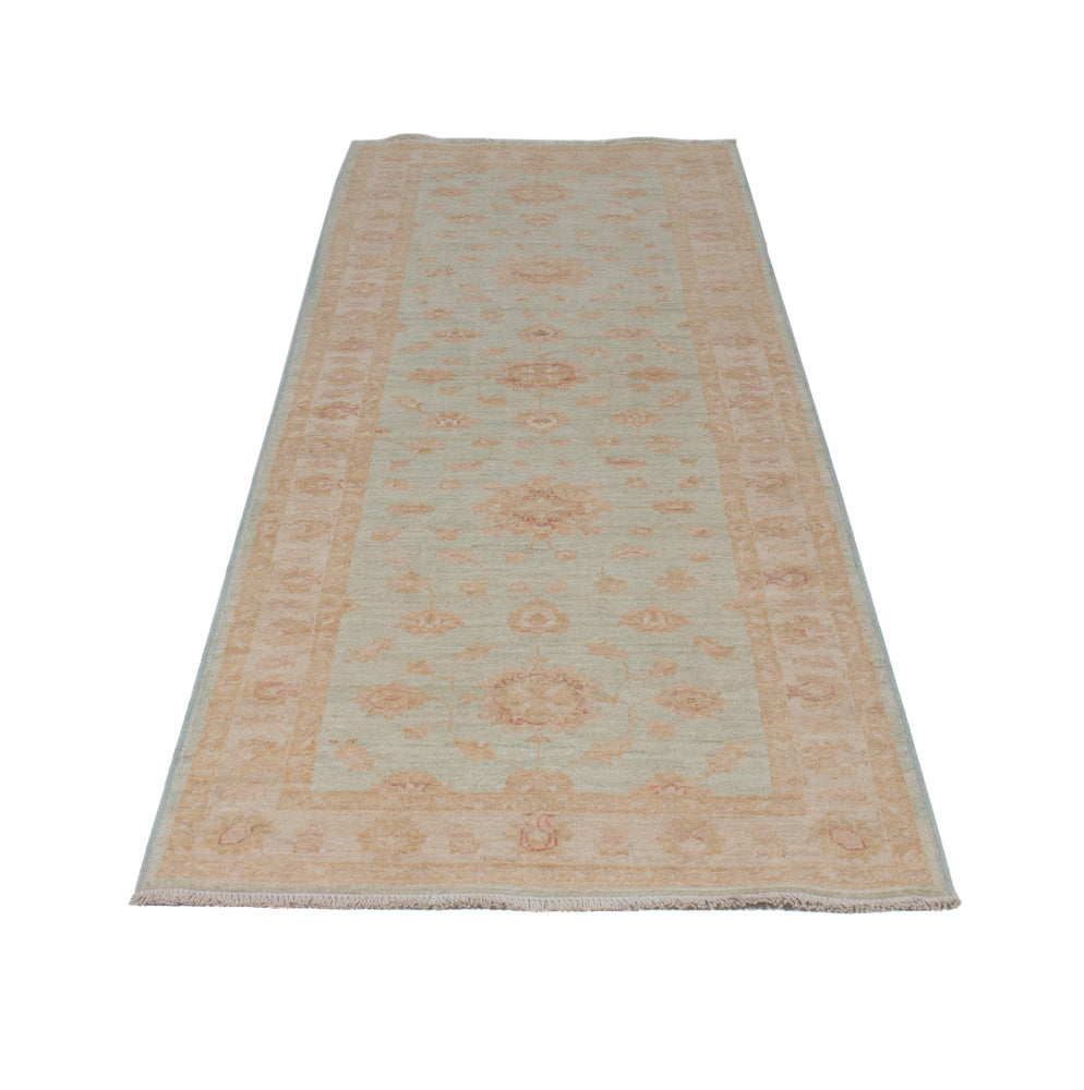 Läufer Ziegler - 255 x 83 cm - hellblau