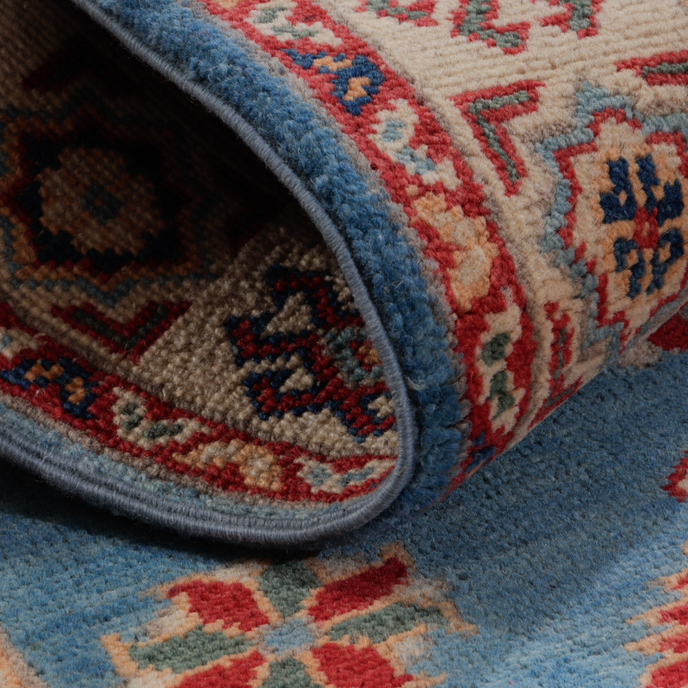 Tapis de couloir Tapis Ziegler - Kazak - 299 x 85 cm - vert