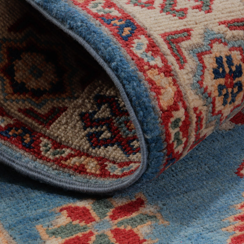 Tapis de couloir Tapis Ziegler - Kazak - 299 x 85 cm - vert