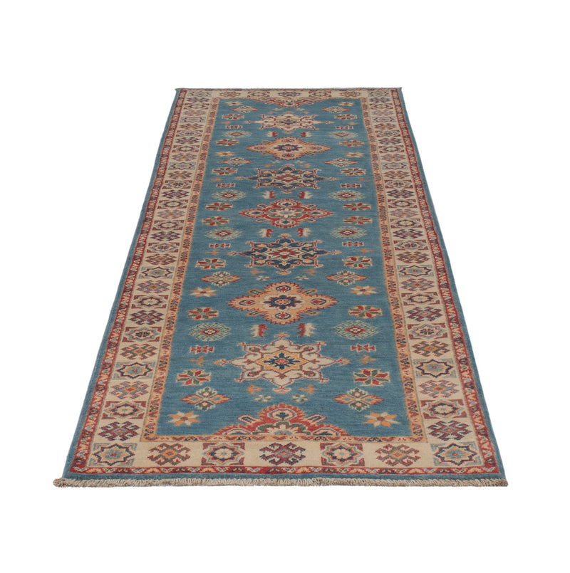 Tapis de couloir Tapis Ziegler - Kazak - 299 x 85 cm - vert