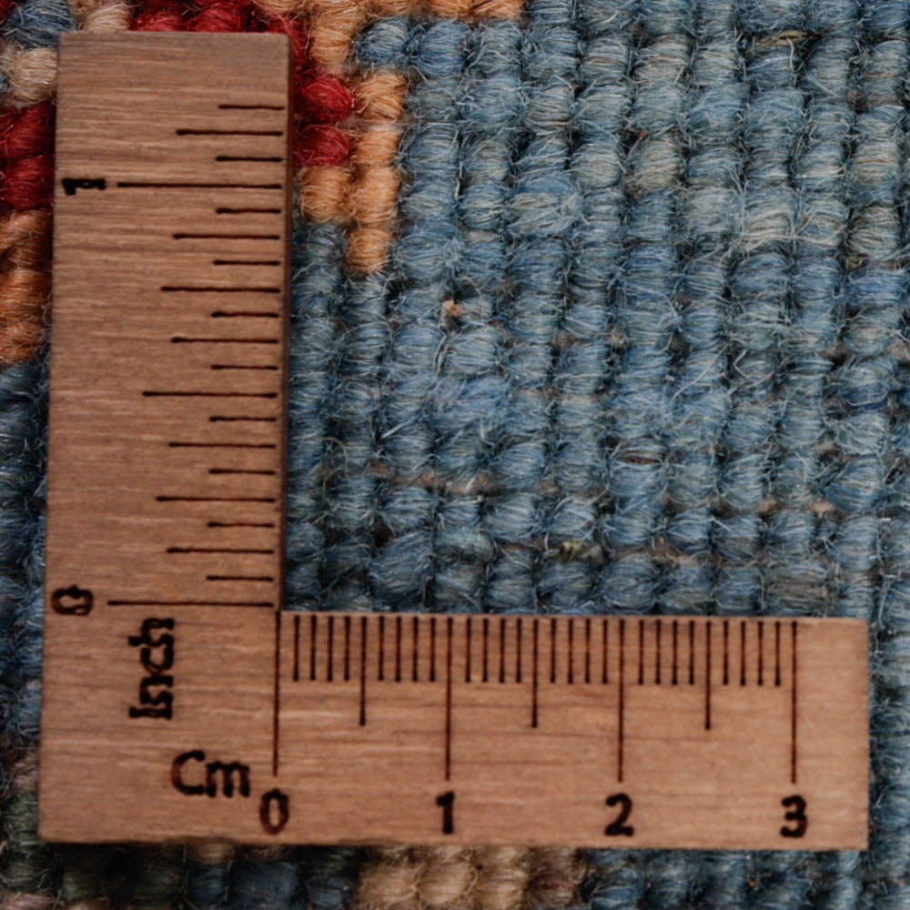 Tapis de couloir Tapis Ziegler - Kazak - 299 x 85 cm - vert