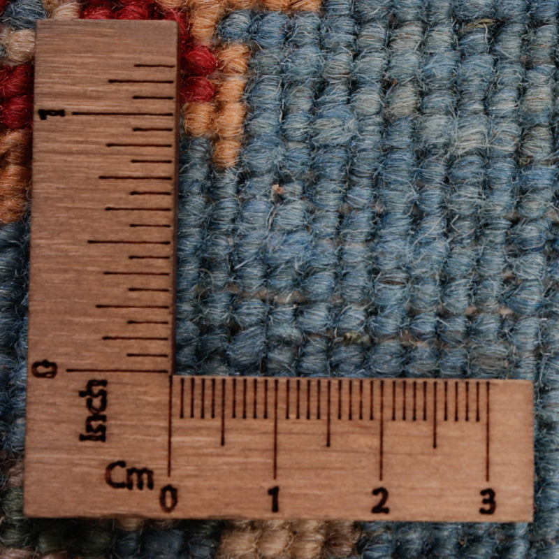 Tapis de couloir Tapis Ziegler - Kazak - 299 x 85 cm - vert