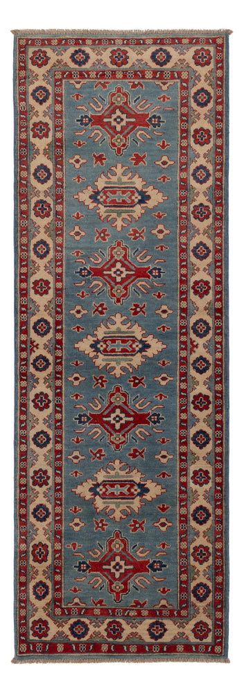 Tapis de couloir Tapis Ziegler - Kazak - 245 x 83 cm - vert