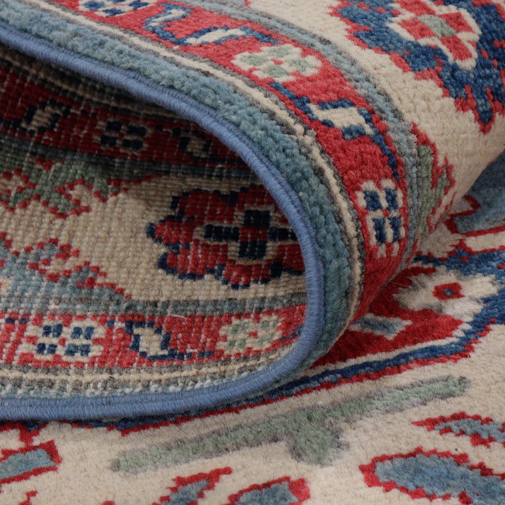 Tapis de couloir Tapis Ziegler - Kazak - 245 x 83 cm - vert