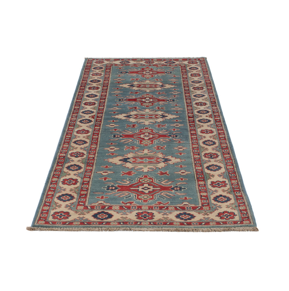 Tapis de couloir Tapis Ziegler - Kazak - 245 x 83 cm - vert