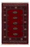 Tappeto Pakistani 96x147cm - Tappeto orientale - Rettangolo / Rosso / 96 x 147 cm Rettangolo