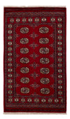 Tappeto Pakistani 93x160cm - Tappeto orientale - Rettangolo / Rosso / 93 x 160 cm Rettangolo