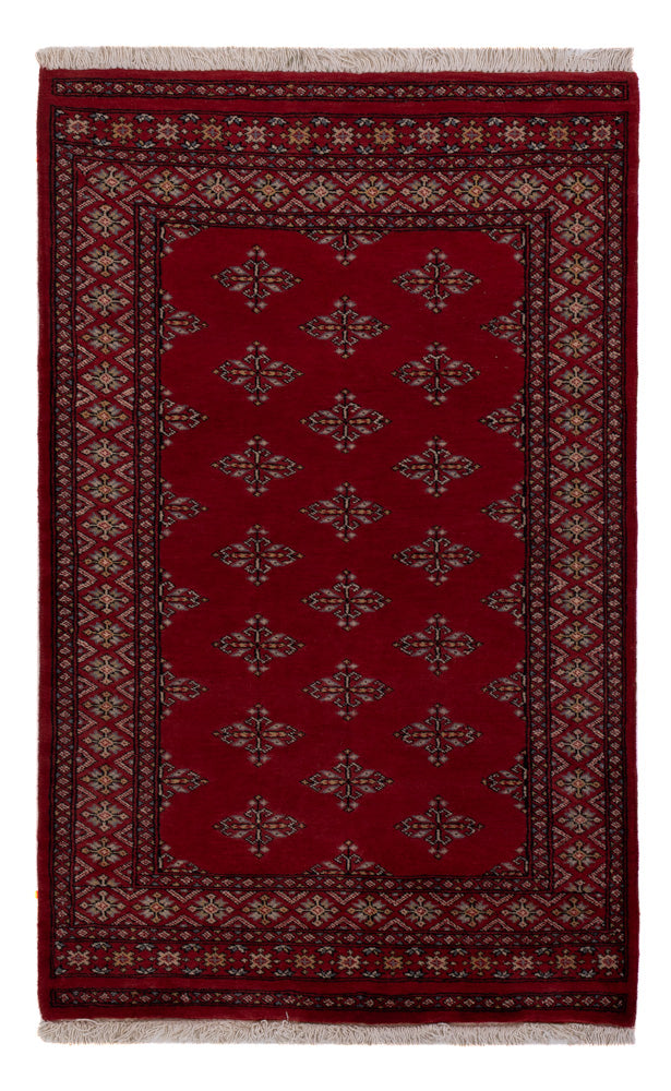 Tapis Pakistani - 151 x 95 cm - rouge