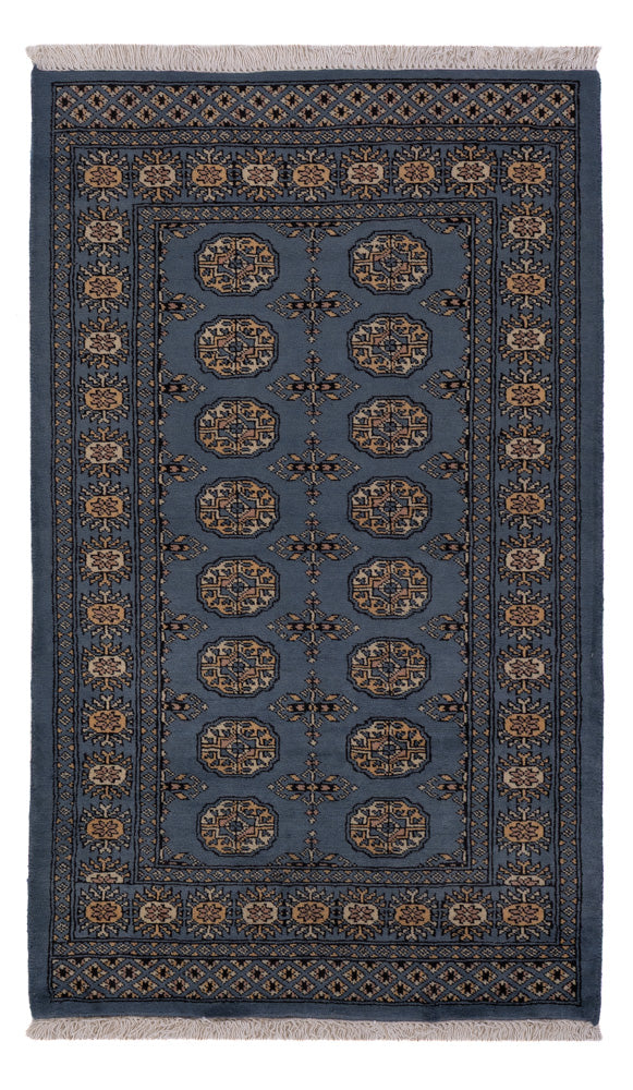 Pakistan Teppich - 159 x 94 cm - blau