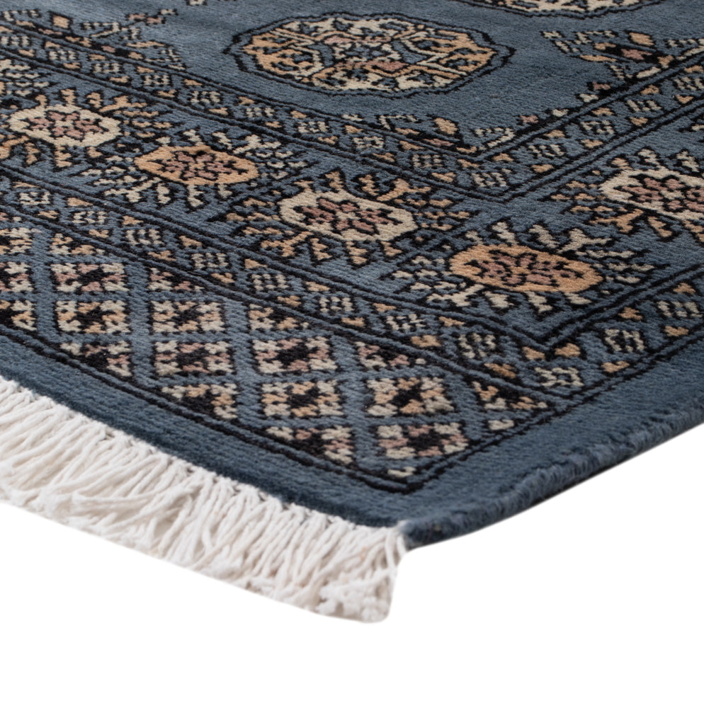 Pakistan Teppich - 159 x 94 cm - blau