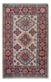 Kazak Tapis 78x125cm - Tapis oriental - beige - Rectangle / Beige / 78 x 125 cm Rectangle