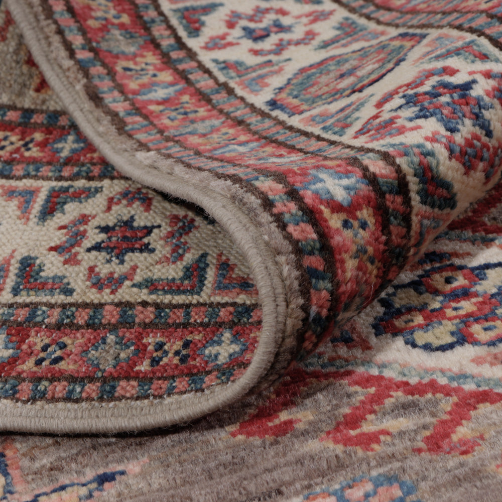 Ziegler Teppich - Kazak - 117 x 82 cm - dunkelbeige