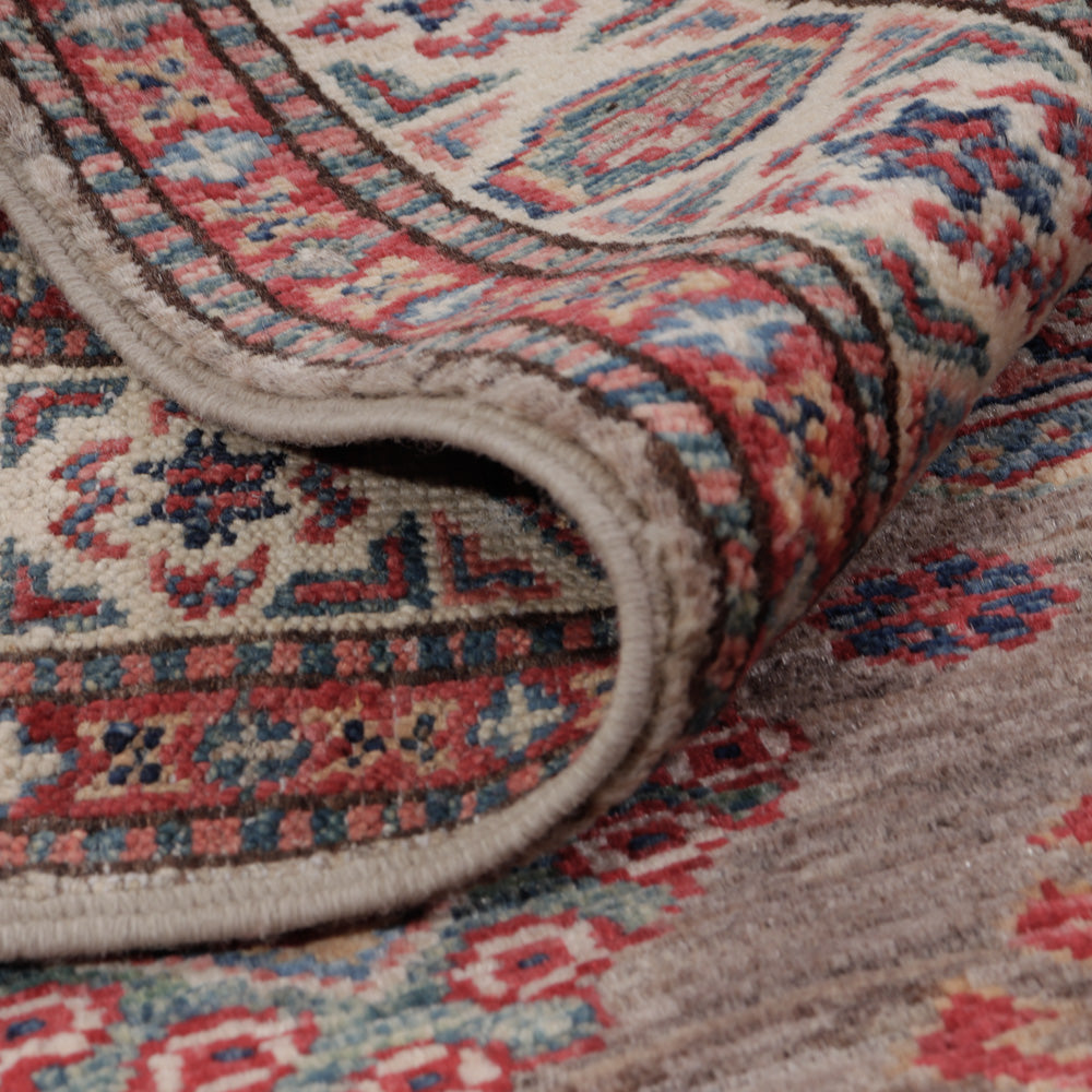 Ziegler Teppich - Kazak - 117 x 81 cm - dunkelbeige