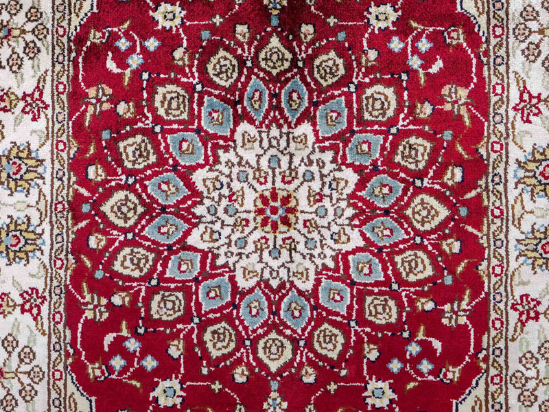 Seta cinese Tappeto 87x56cm - Tappeto orientale