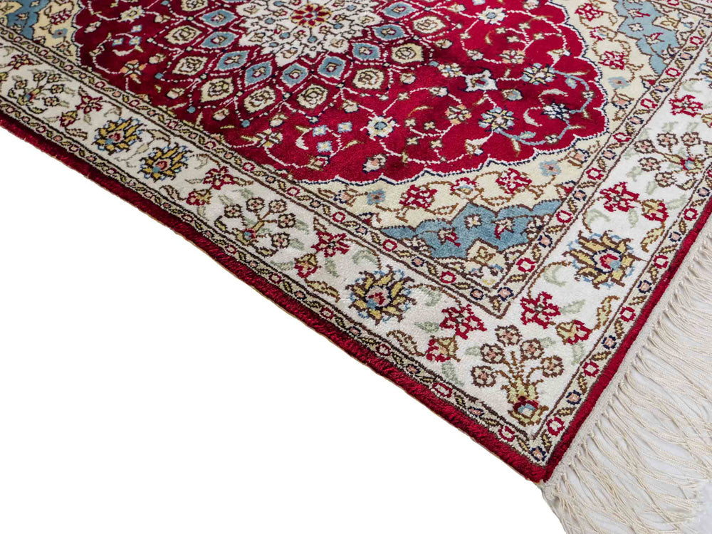 Seta cinese Tappeto 87x56cm - Tappeto orientale