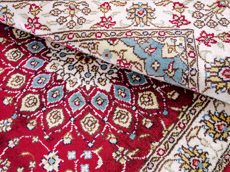 Seta cinese Tappeto 87x56cm - Tappeto orientale
