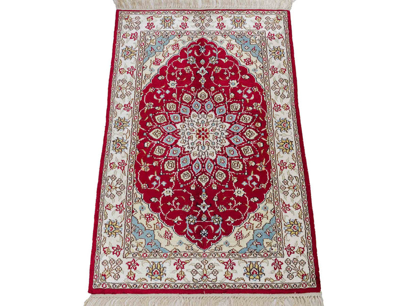 Seta cinese Tappeto 87x56cm - Tappeto orientale