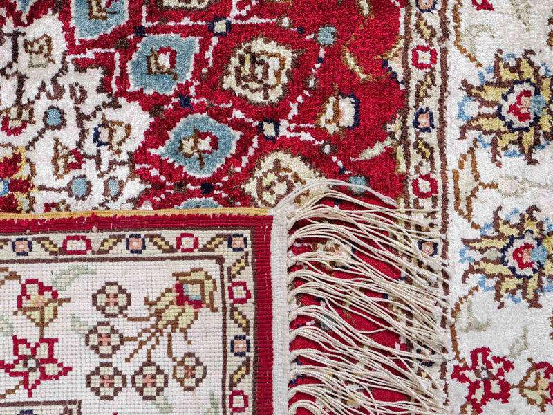 Seta cinese Tappeto 87x56cm - Tappeto orientale