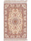 Seidenteppich - China Seide - 89 x 60 cm - hellbeige