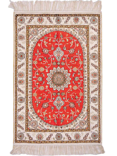 Seta cinese Tappeto 61x93cm - Tappeto orientale