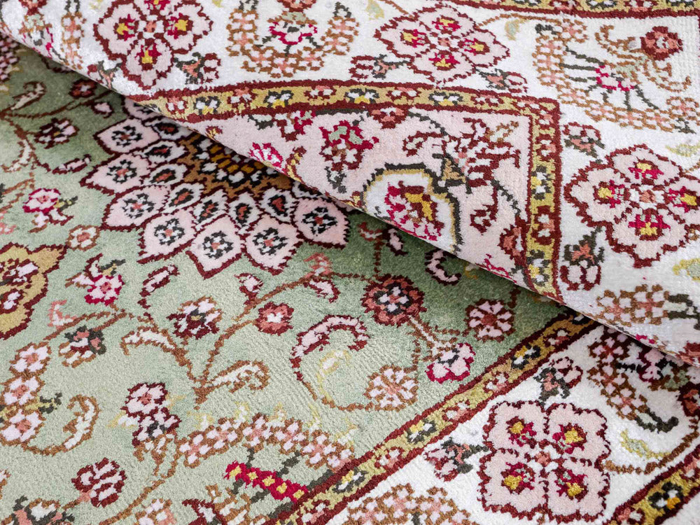 Seidenteppich - China Seide - 93 x 63 cm - sand