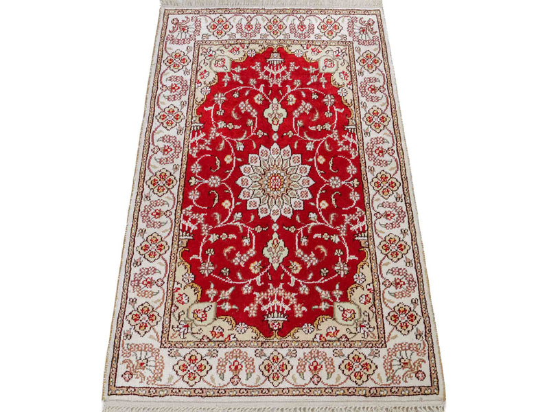 Seta cinese Tappeto 89x62cm - Tappeto orientale