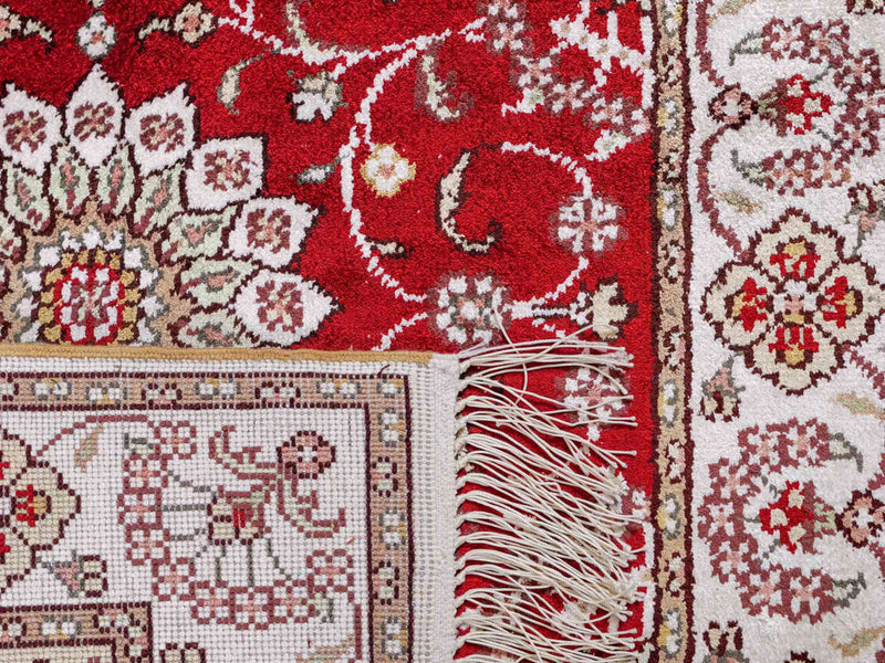 Seta cinese Tappeto 89x62cm - Tappeto orientale