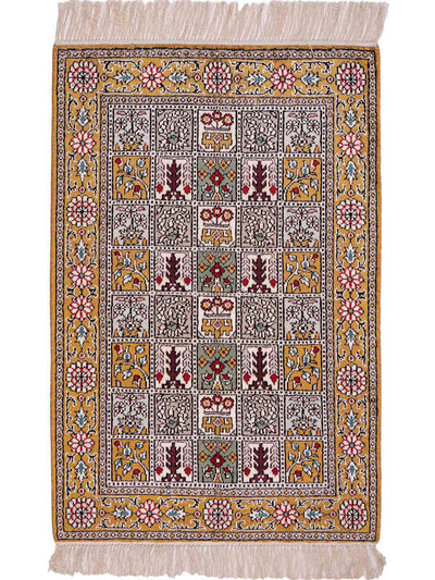 Seta cinese Tappeto 63x92cm - Tappeto orientale