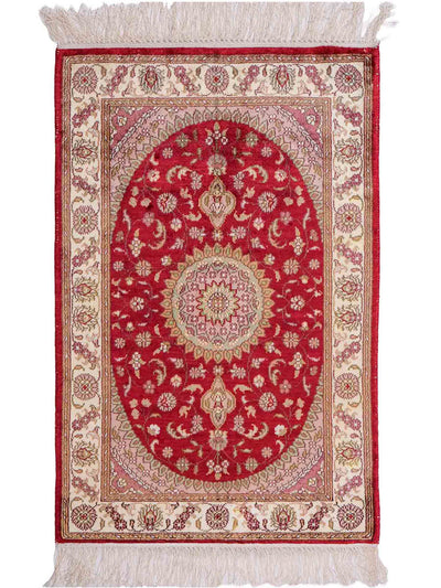 Seta cinese Tappeto 59x90cm - Tappeto orientale