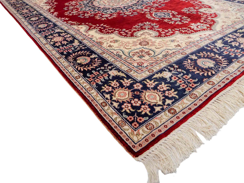 Seta cinese Tappeto 186x121cm - Tappeto orientale