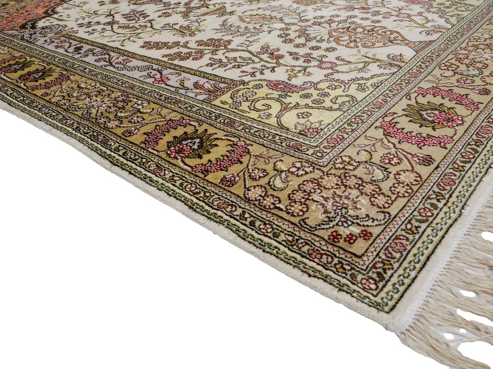 Tapis de Chine en soie Tapis 179x124cm - Tapis oriental
