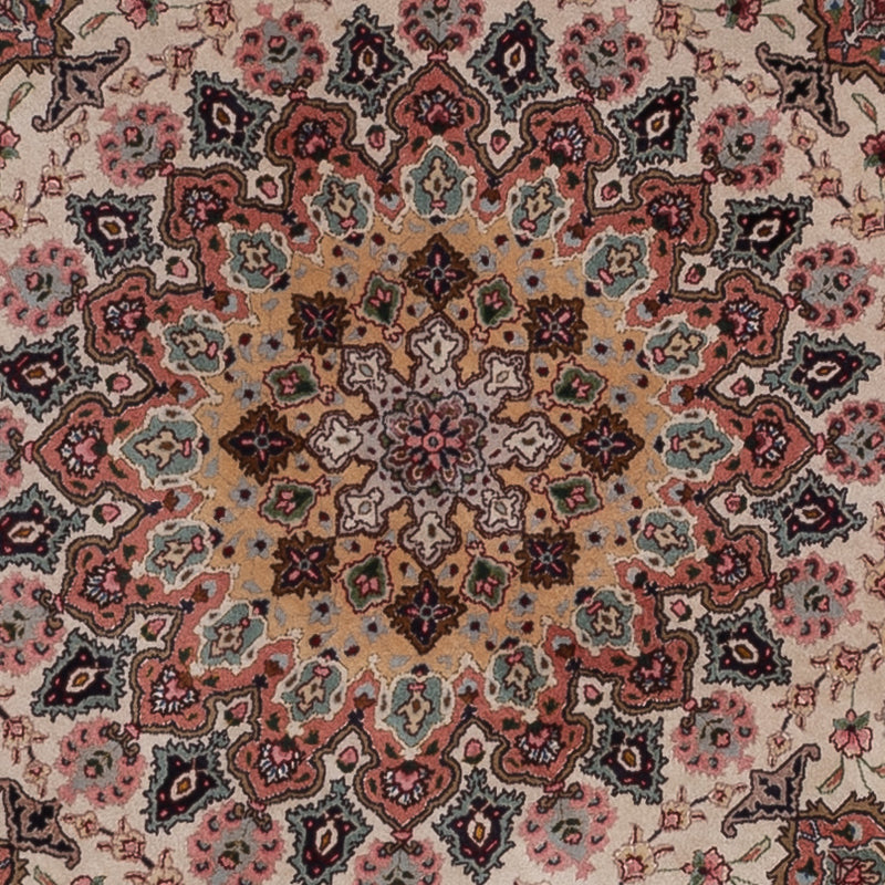 Tabriz - 50 Raj Tappeto 200x200cm - Tappeto persiano