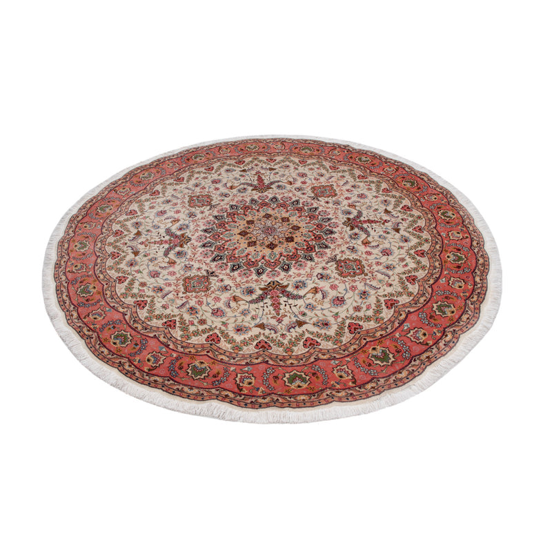 Tabriz - 50 Raj Tappeto 200x200cm - Tappeto persiano