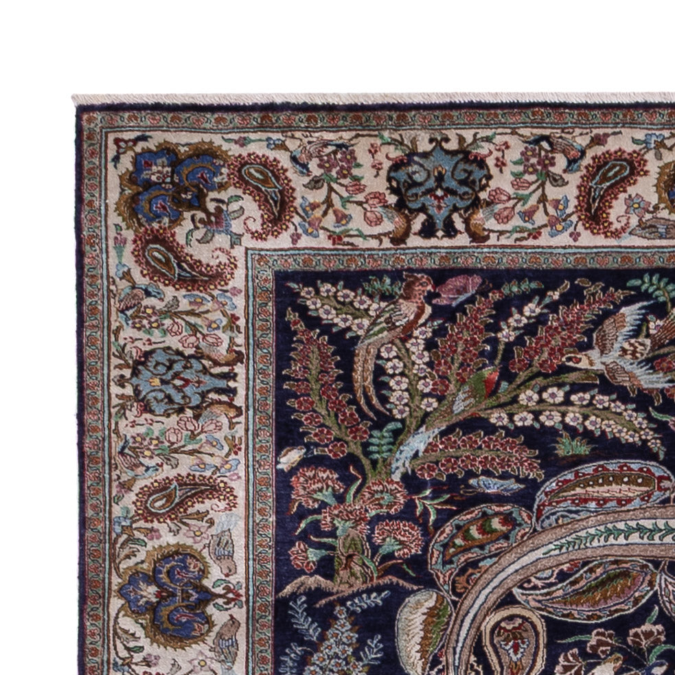 Ghom Teppich 140x195cm - Perserteppich