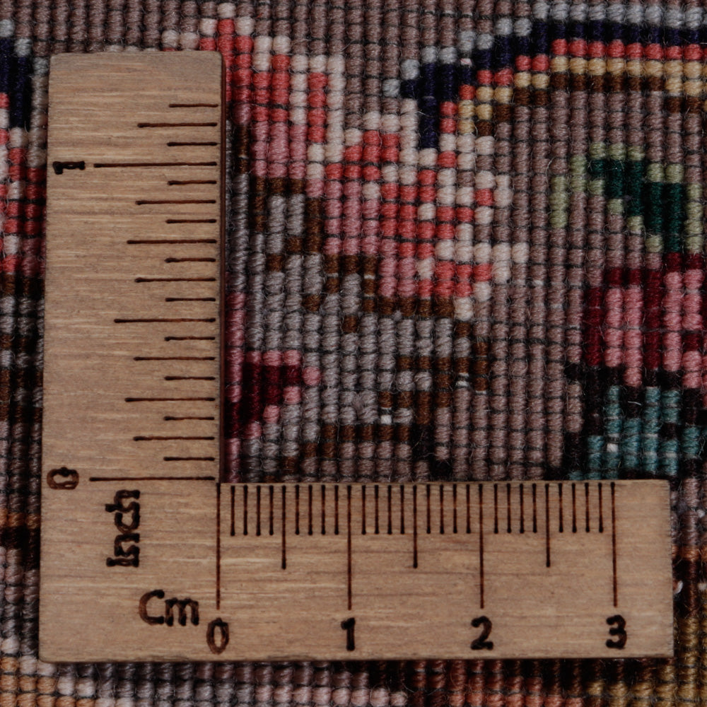 Tapis persan - Tabriz - Royal carré  - 200 x 200 cm - vert olive